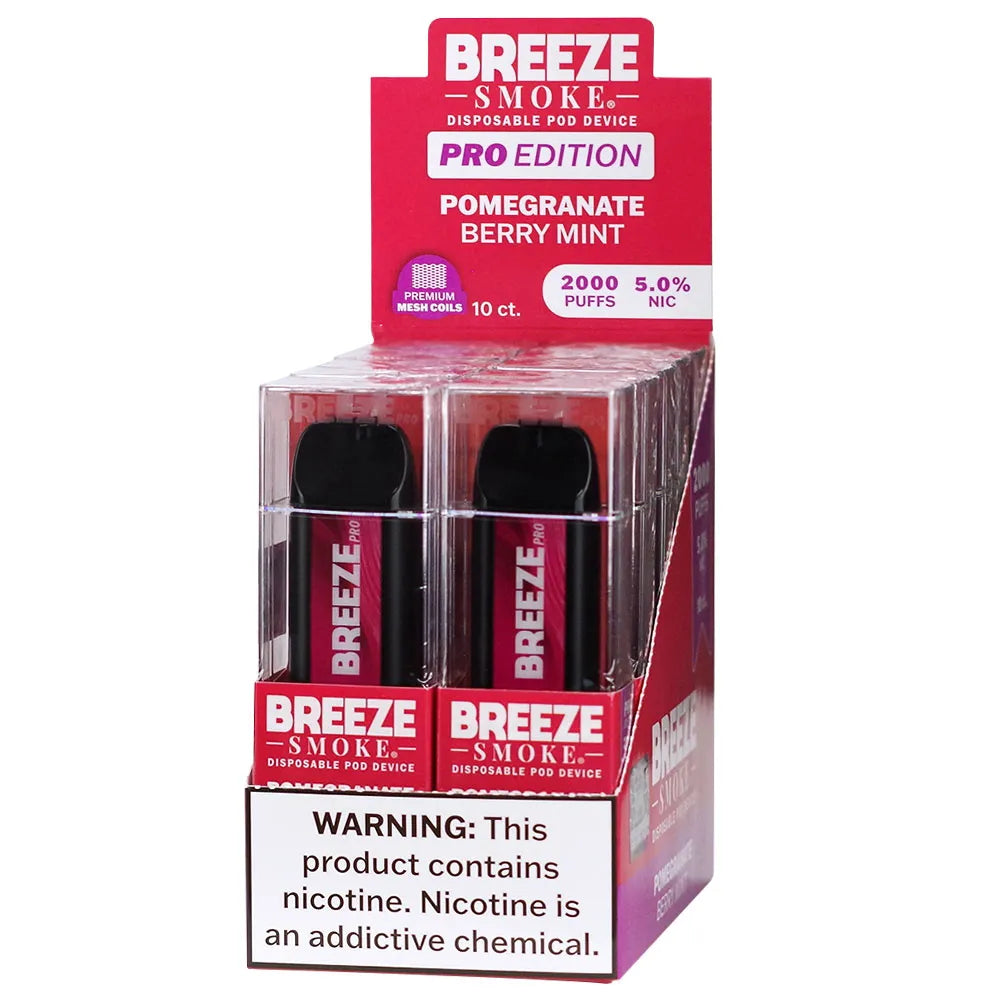 Breeze pro pomegranate berry mint