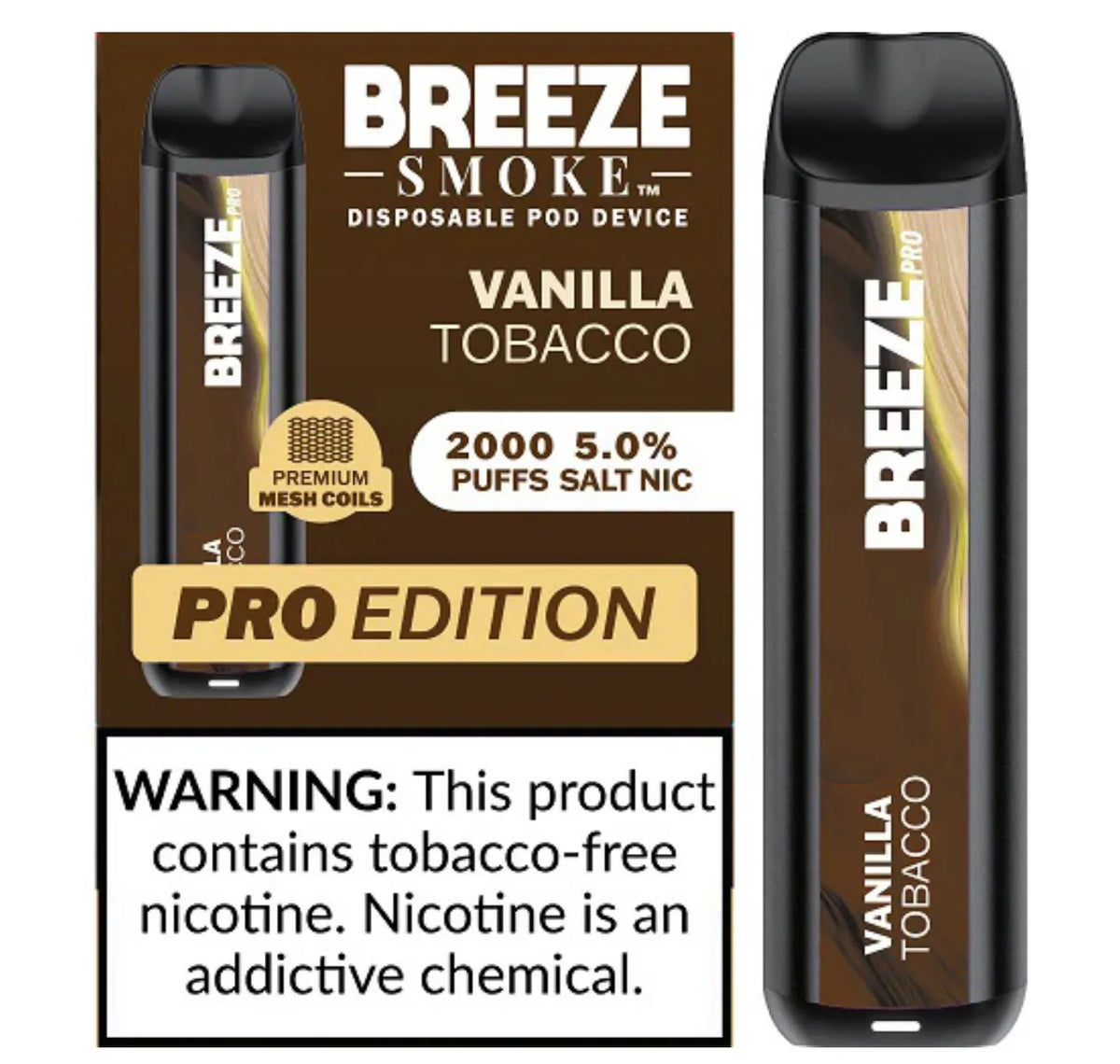 Breeze pro vanilla tobacco