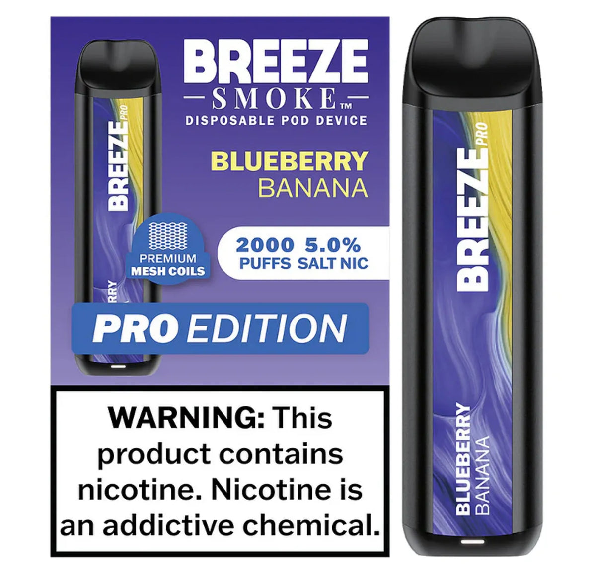 Breeze pro Blueberry Banana