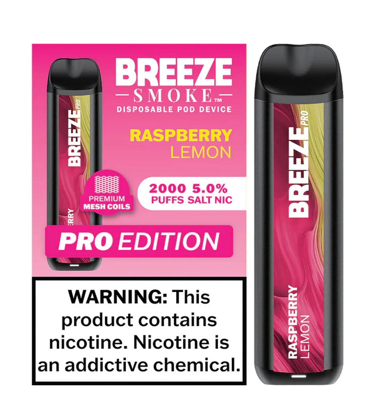 Breeze pro Raspberry lemon