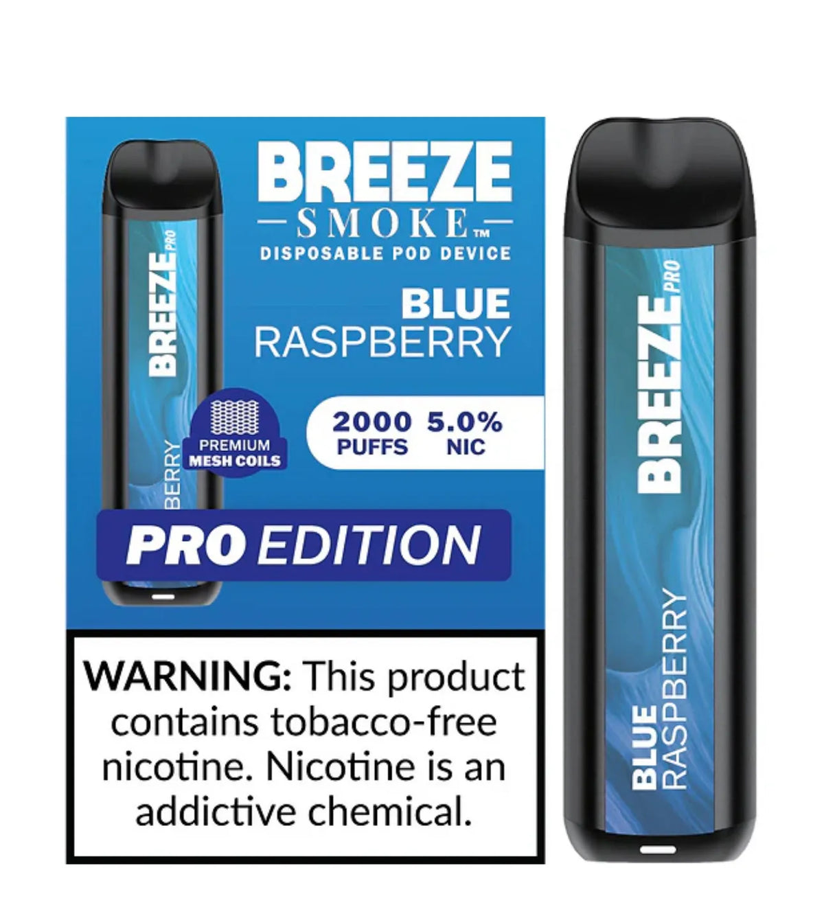 Breeze pro Blue rasperry