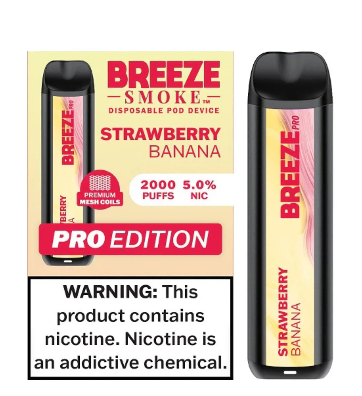Breeze pro Strawberry banana