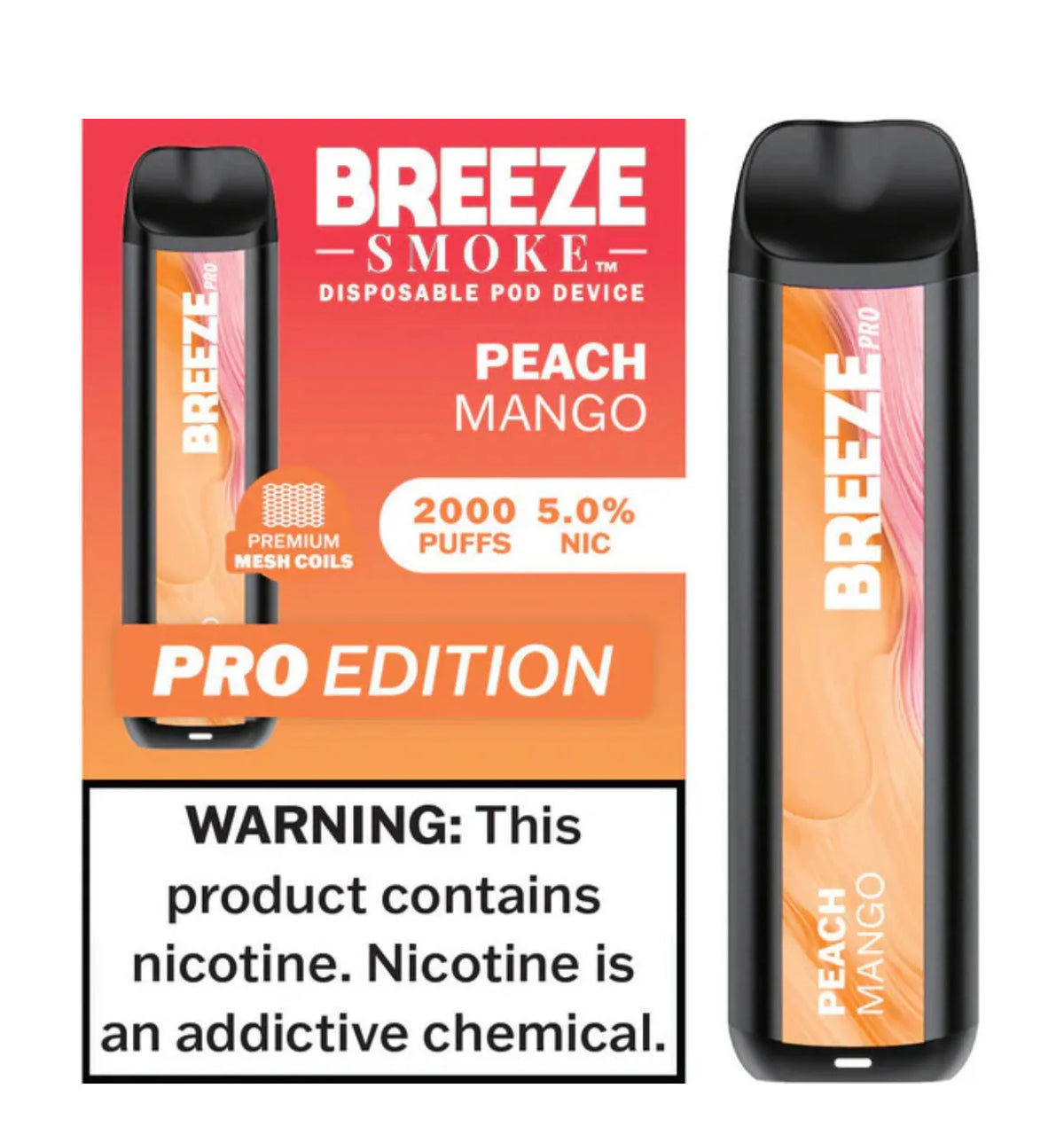 Breeze pro peach mango