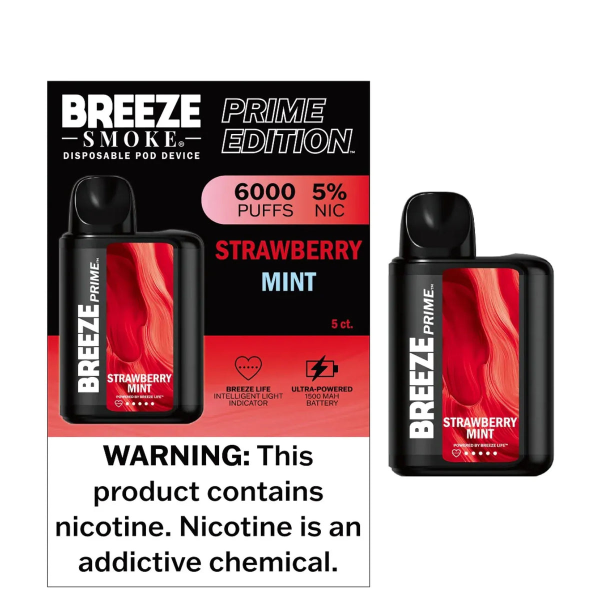 Breeze prime Strawberry mint