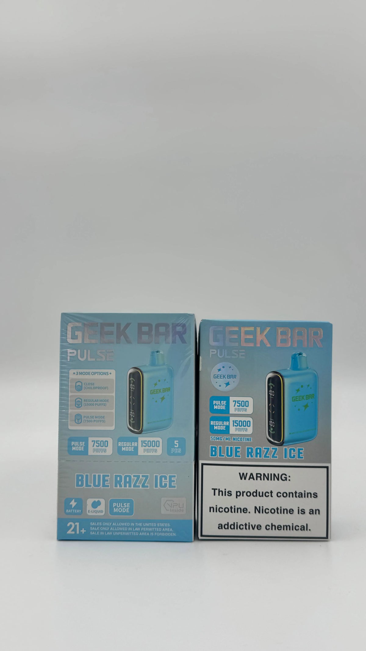 GEEK BAR 15k Blue razz ice