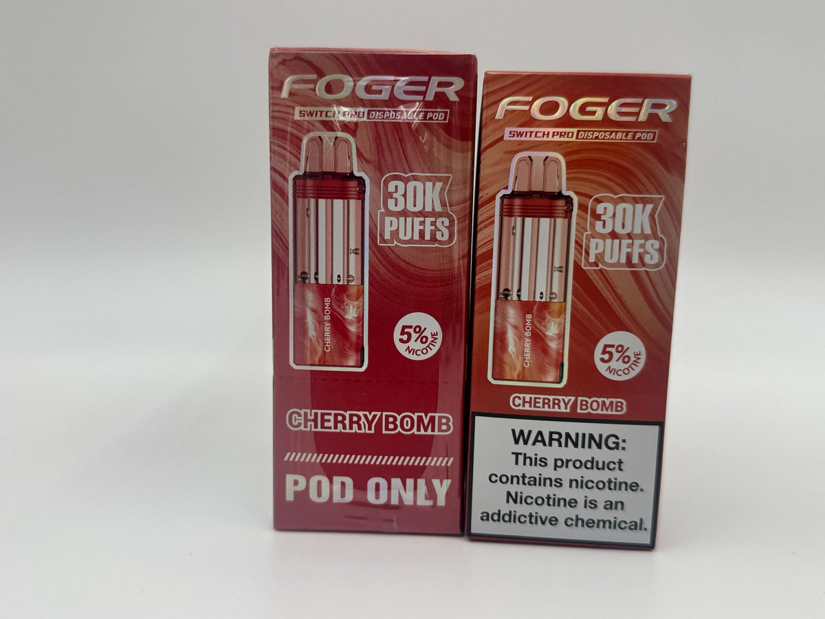 FOGER disposable pod cherry bomb