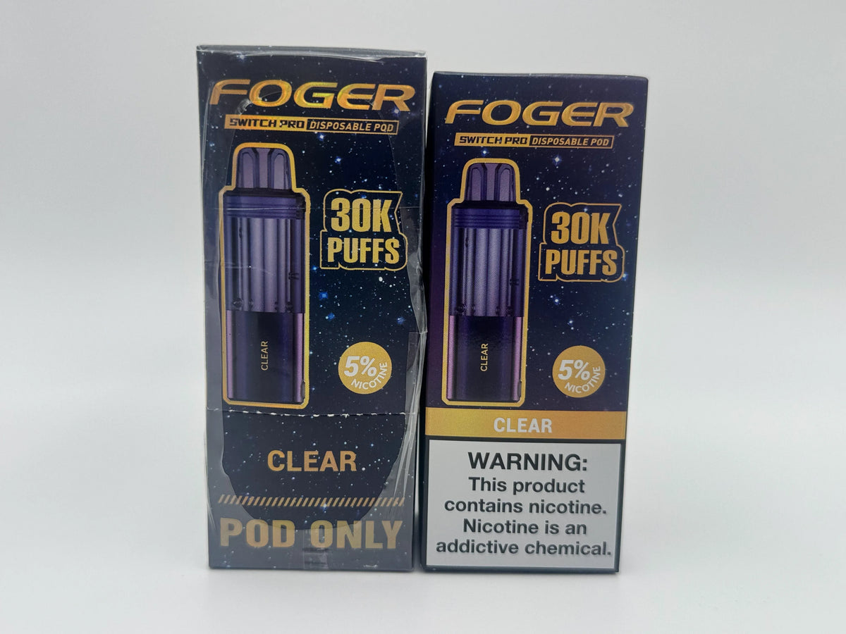 FOGER disposable pod Clear