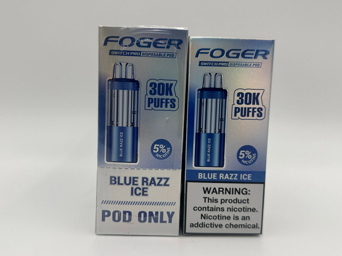 FOGER disposable pod Blue Razz Ice
