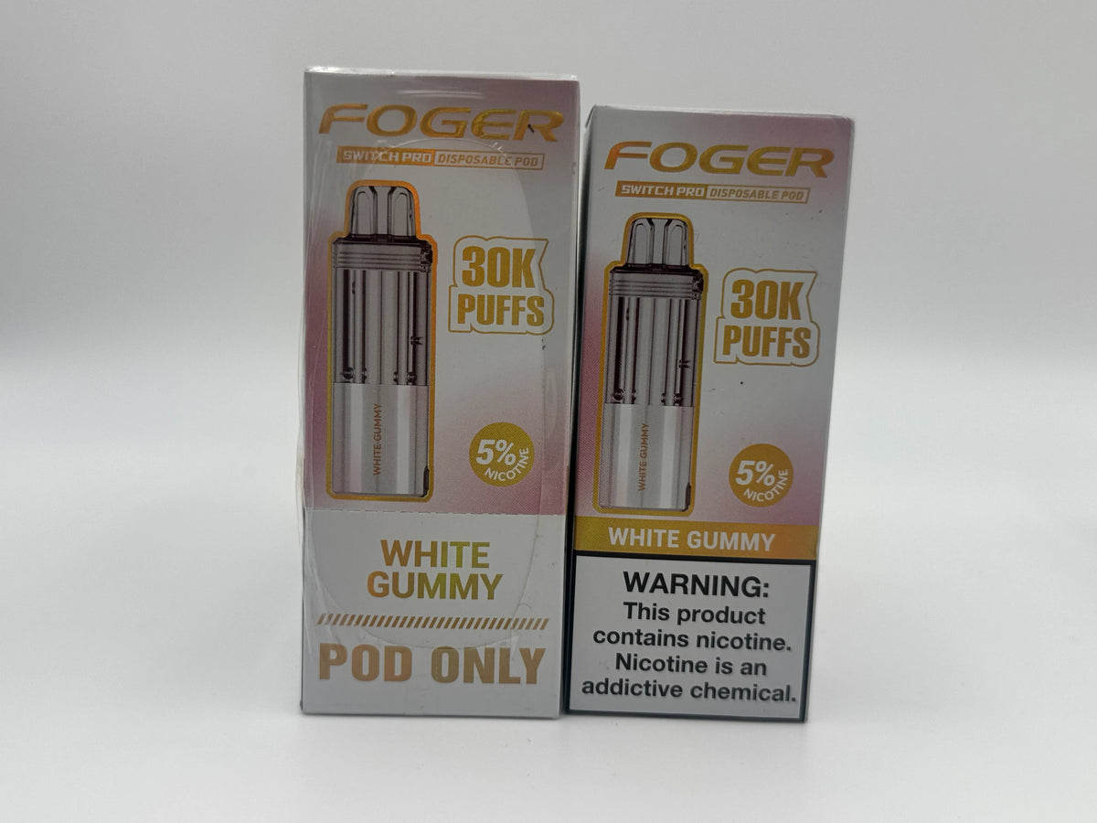 FOGER disposable pod White Gummy