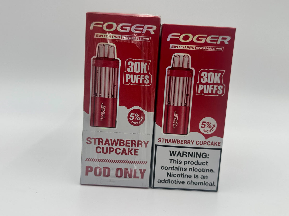 FOGER disposable pod Strawberry Cupcake