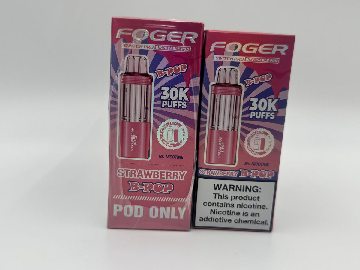 FOGER disposable pod Strawberry B-pop