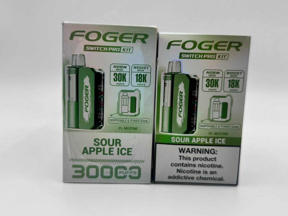 FOGER switch pro kit sour apple ice