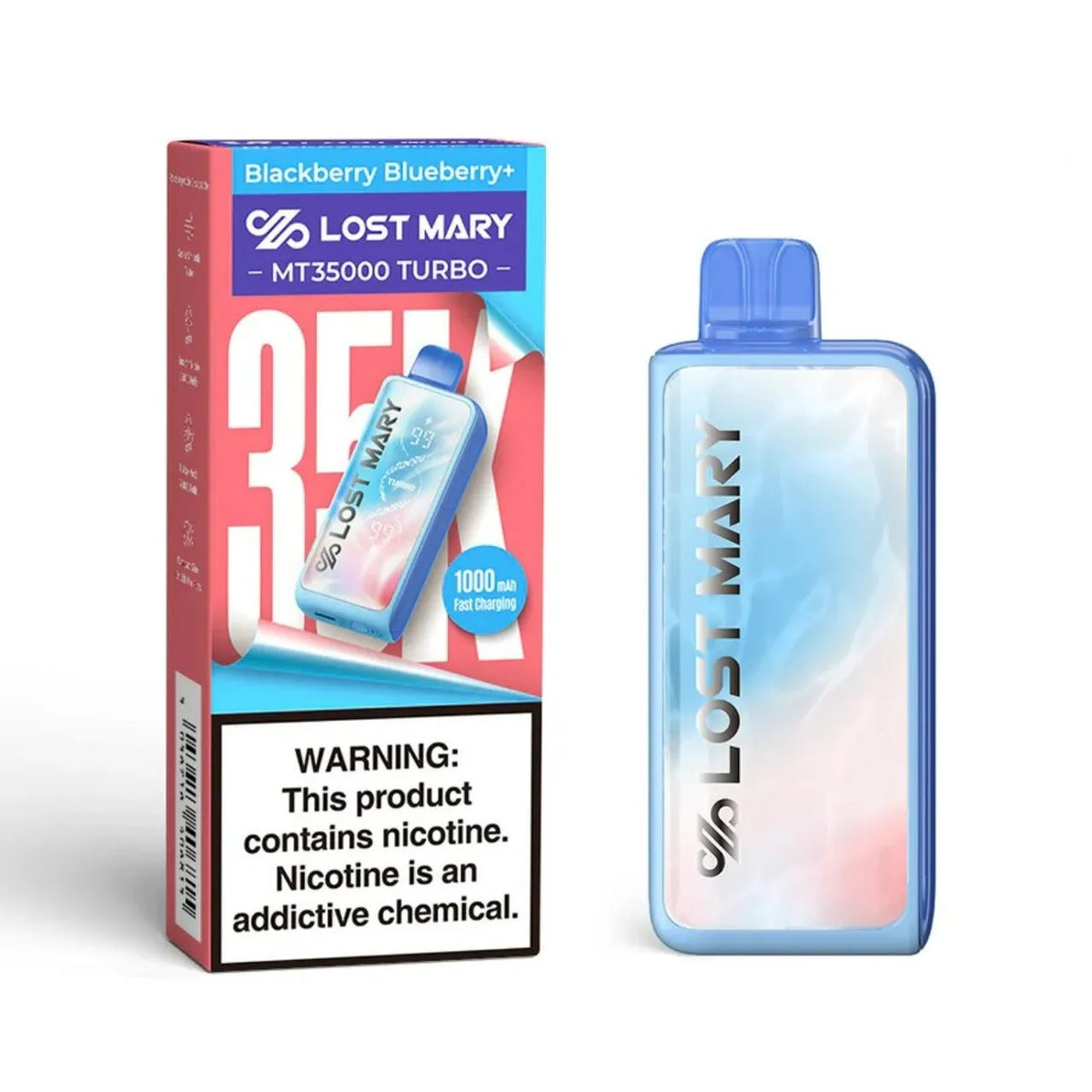 LOST MARY-MT35K TURBO- BLACKBERRY BLUEBERRY