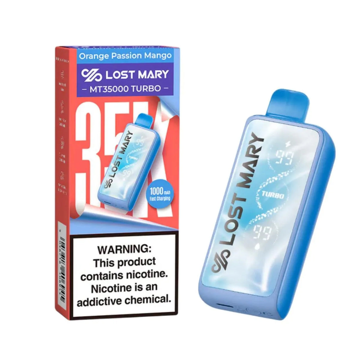LOST MARY-MT35K TURBO- Orange passion mango