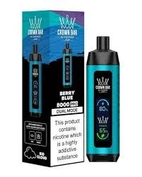 Al Fakher Crown Bar 5% Nicotine 8000k BERRY BLUE