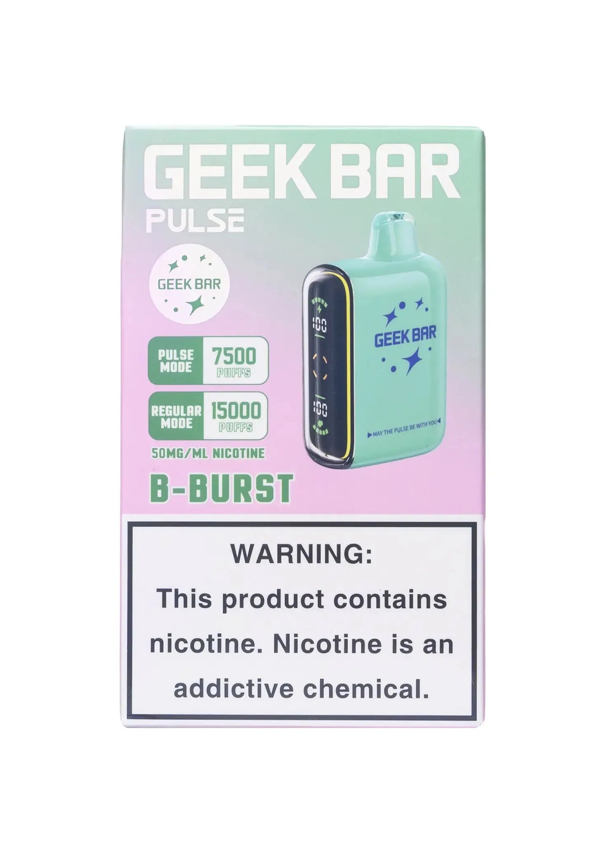 GEEK BAR 15K Grape b-burst